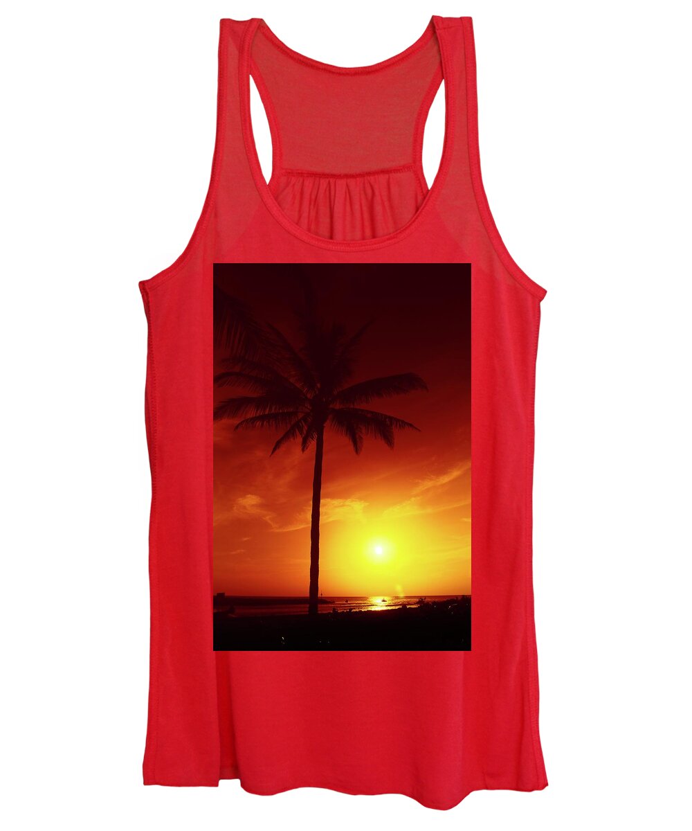 Jupiter Inlet Women's Tank Top featuring the photograph Summer by The Sea by Steve DaPonte