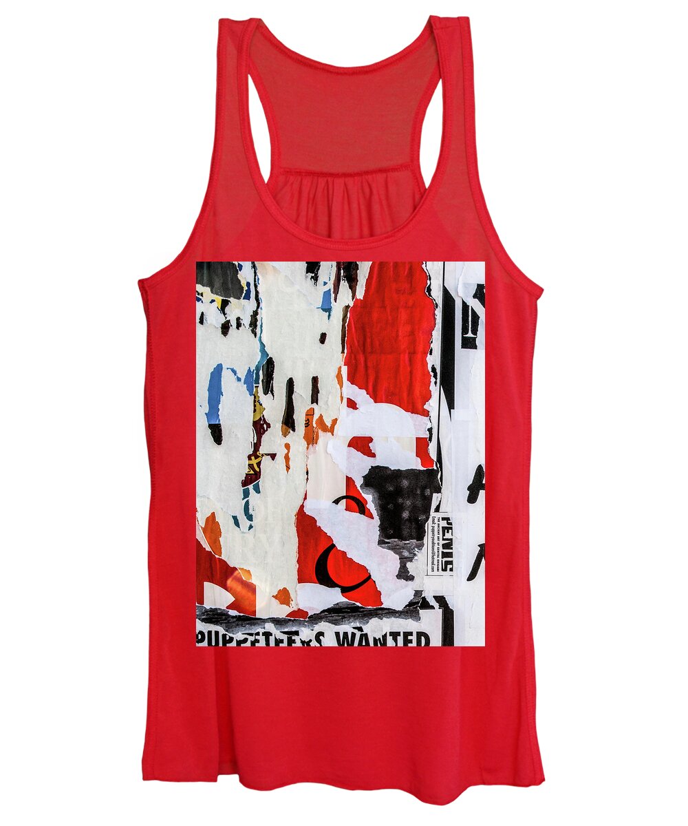 Urban Women's Tank Top featuring the photograph Wanted by Roseanne Jones