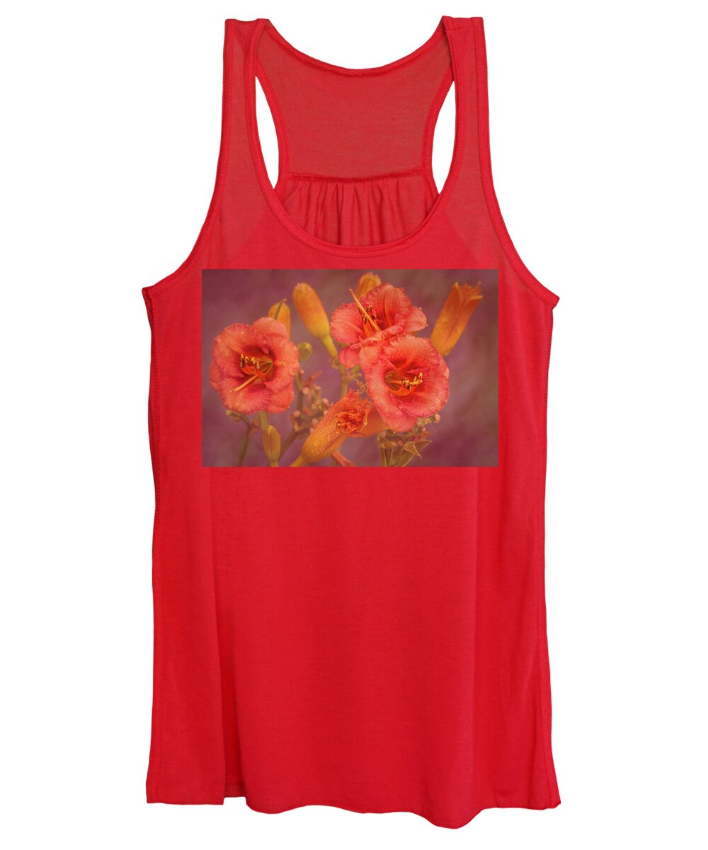 Flower Women's Tank Top featuring the photograph Colors of Summer #1 by Allin Sorenson