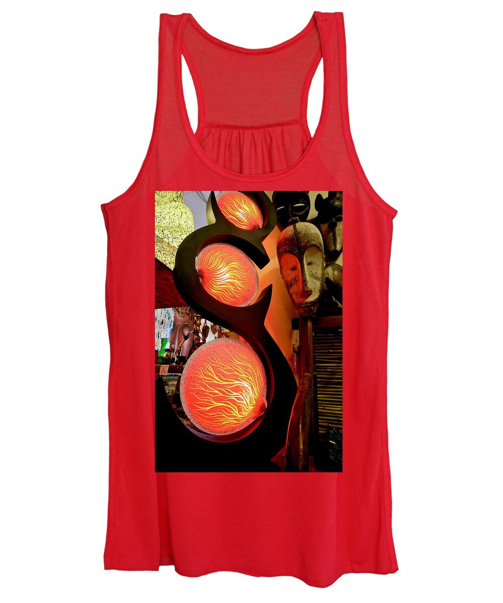 Primitive Art Women's Tank Top featuring the photograph Our Beautiful Day by Mike Reilly