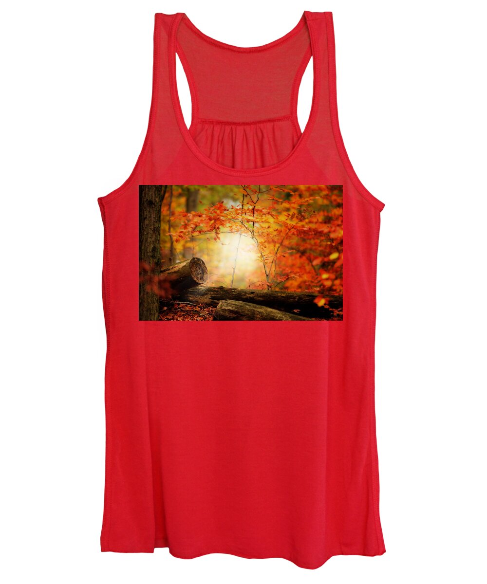 Forest Women's Tank Top featuring the photograph The Foresters by Philippe Sainte-Laudy