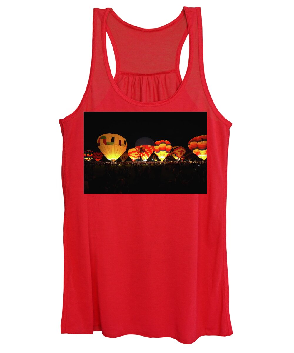 Co Women's Tank Top featuring the photograph Balloon Fest #4 by Doug Wittrock