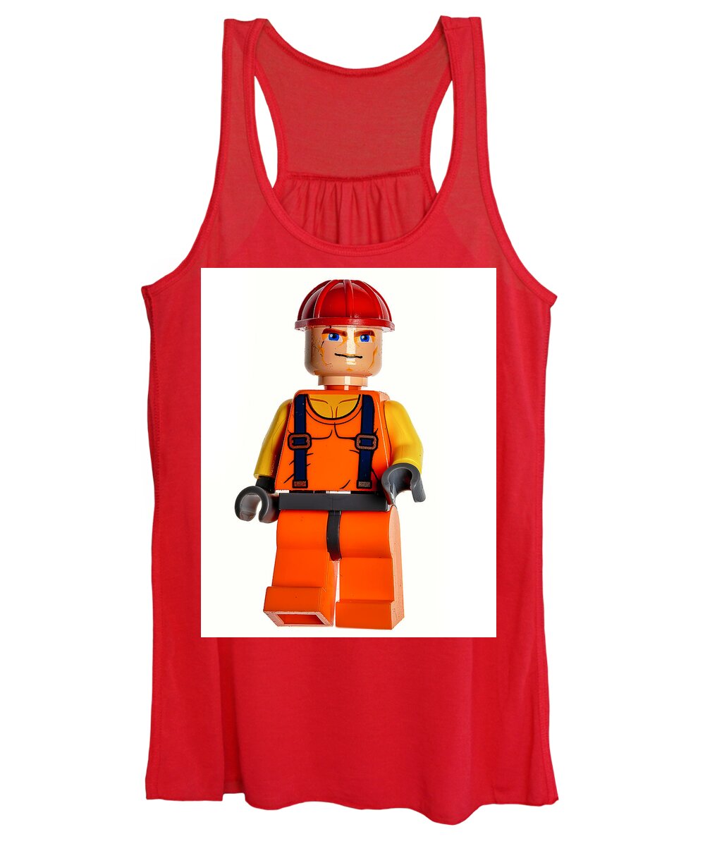 Canon 5d Mark Iv Women's Tank Top featuring the photograph Lego People 1 by James Sage
