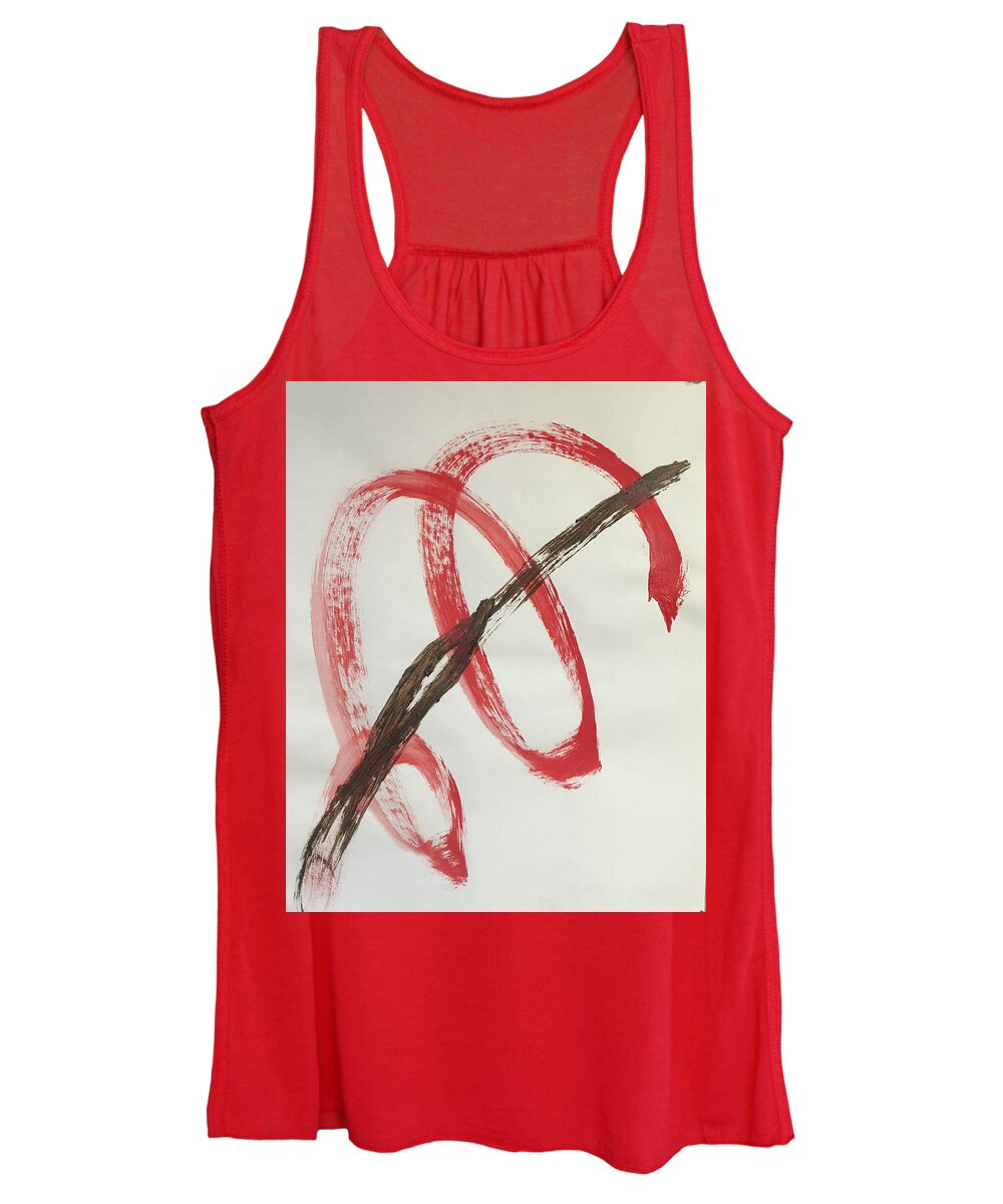 Motion Women's Tank Top featuring the painting Motion by David Feder