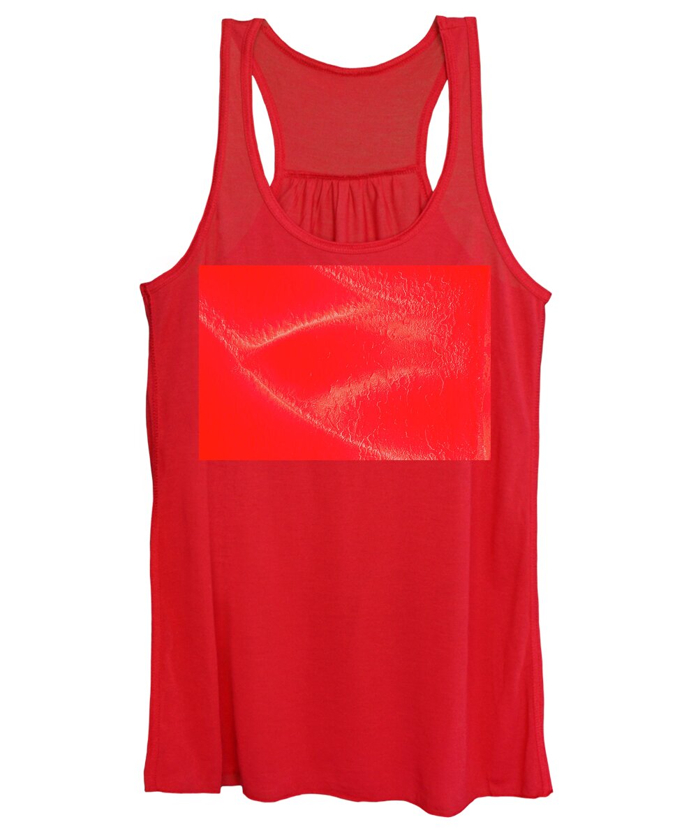 Valentine Women's Tank Top featuring the photograph Ravishing Red Is For Lovers by Ken Sexton