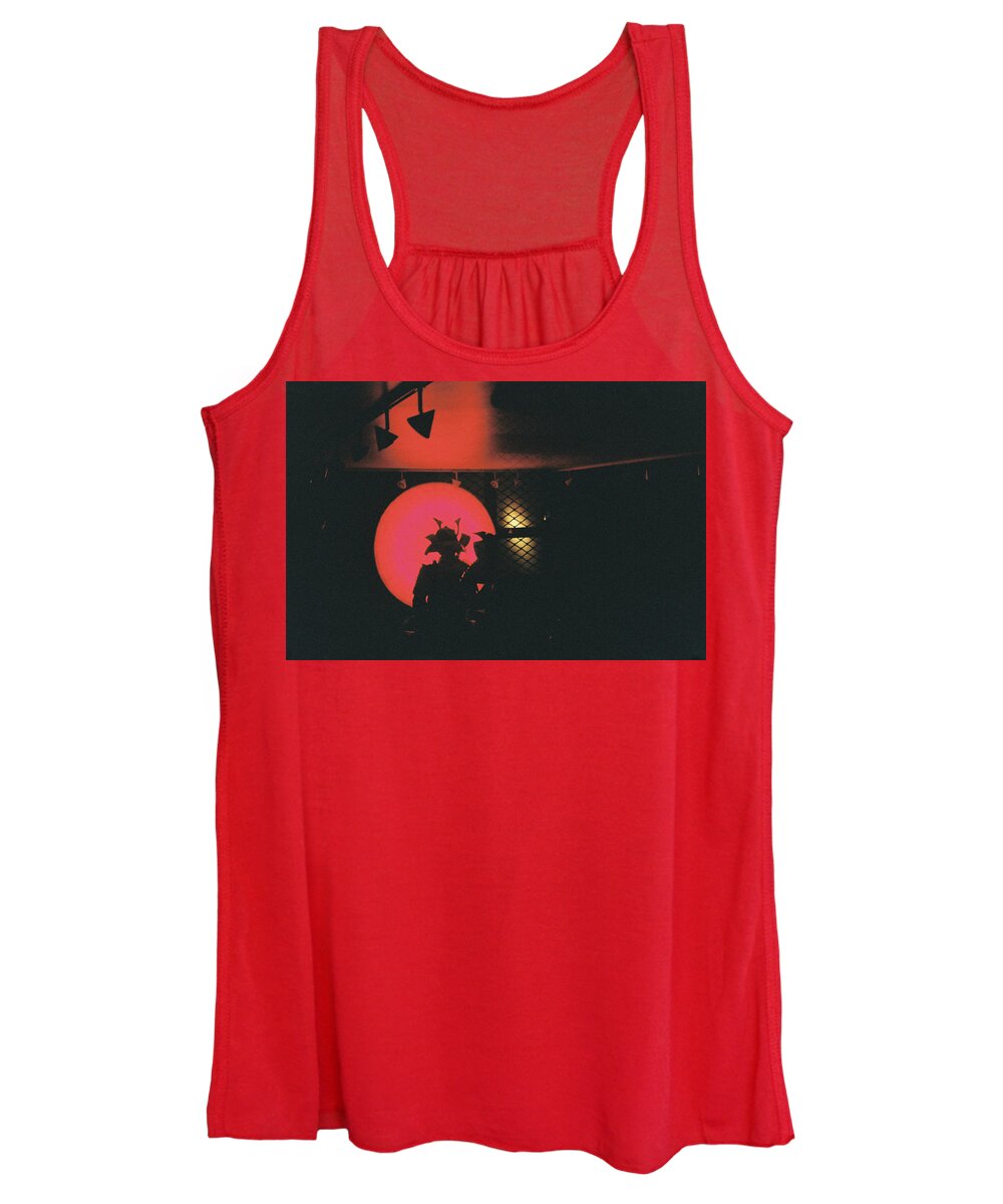 Night Women's Tank Top featuring the photograph Resting samourai by Barthelemy De Mazenod