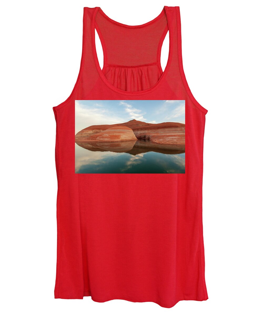 2019 Women's Tank Top featuring the photograph Simple Powell Reflection by Bradley Morris