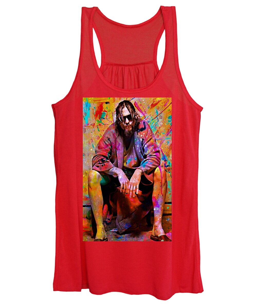 The Big Lebowski Women's Tank Top featuring the photograph The Dude Abides by Rob Hans