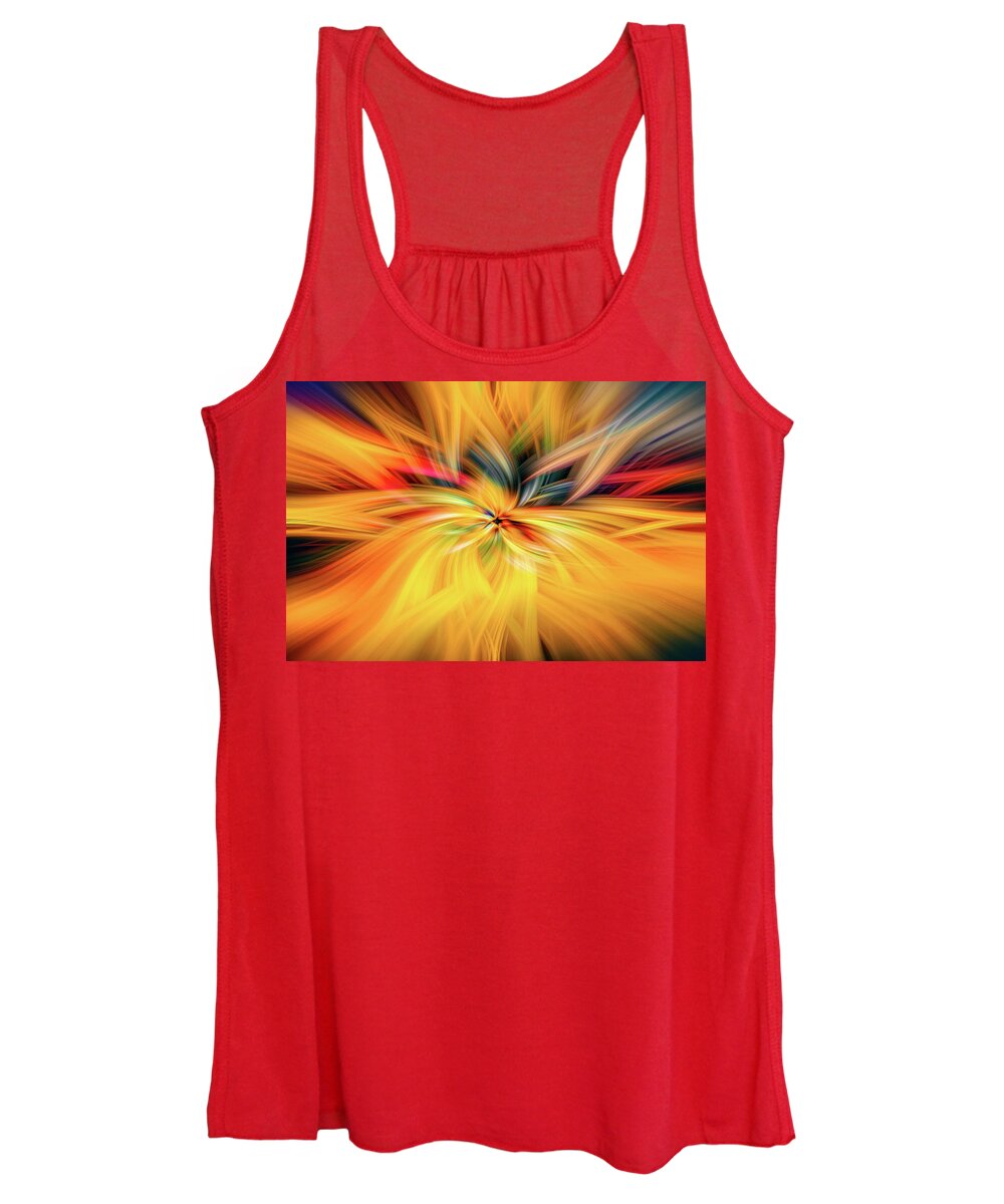 Abstract Women's Tank Top featuring the photograph Trinity 8 by Philippe Sainte-Laudy