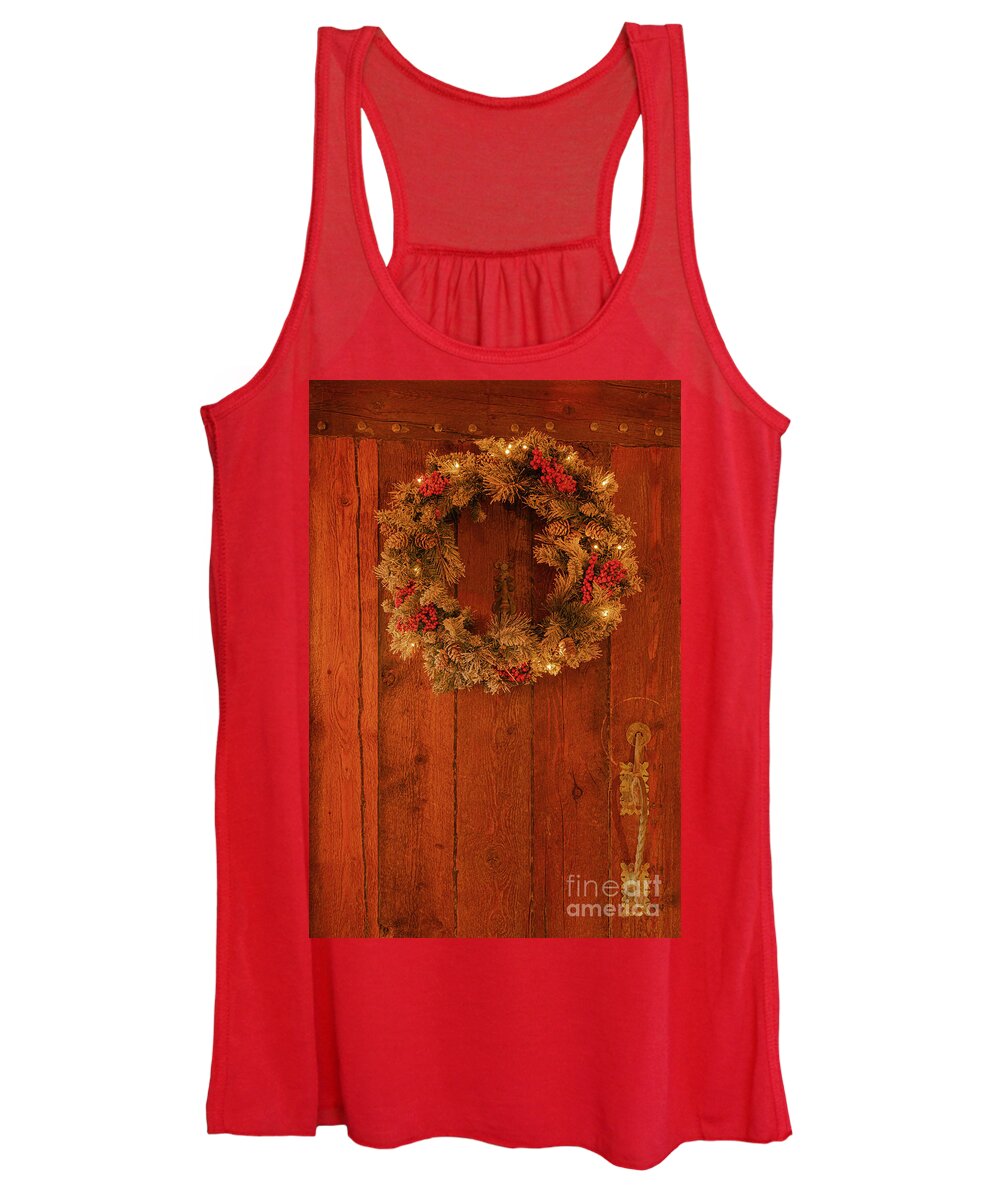 Christmas Women's Tank Top featuring the photograph Warm Wishes by Maresa Pryor-Luzier