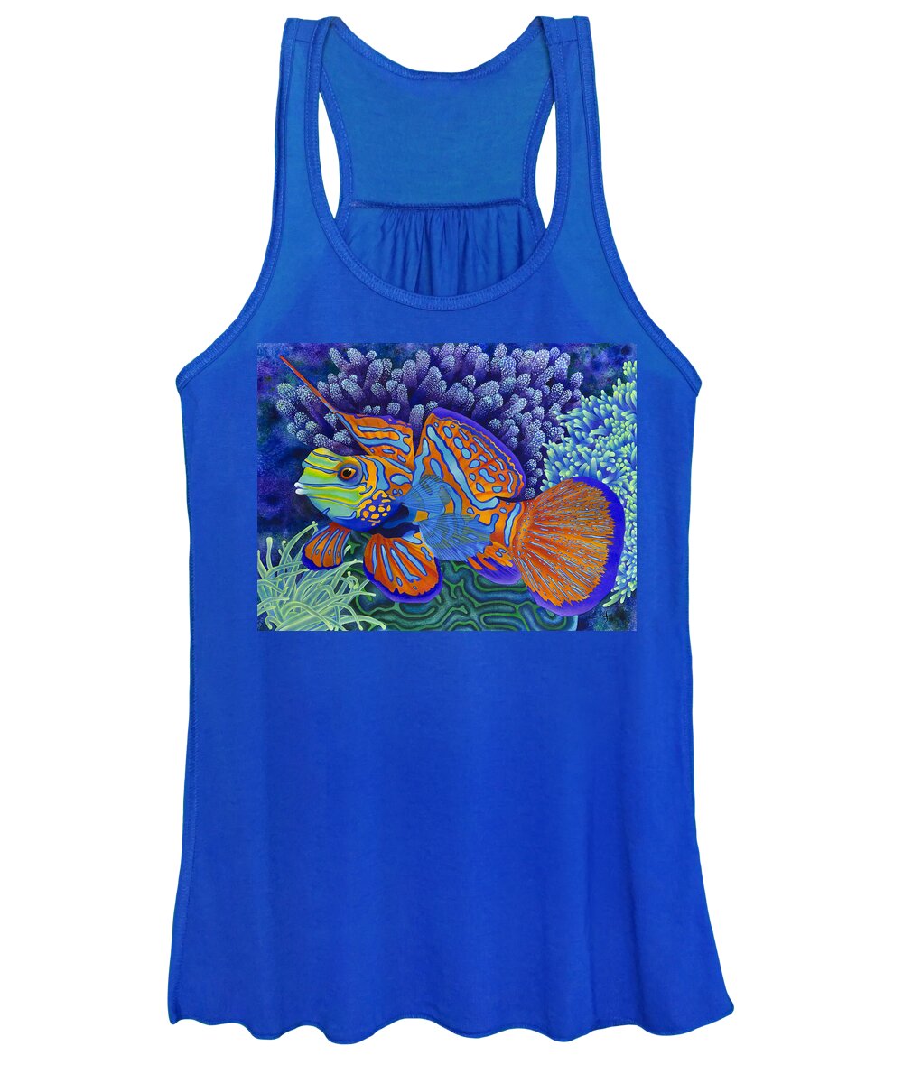 Carolyn Steele Women's Tank Top featuring the photograph Kiss My Face by MGL Meiklejohn Graphics Licensing