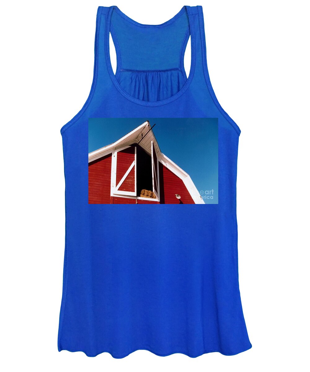 Barn Women's Tank Top featuring the photograph Barn by John Greco