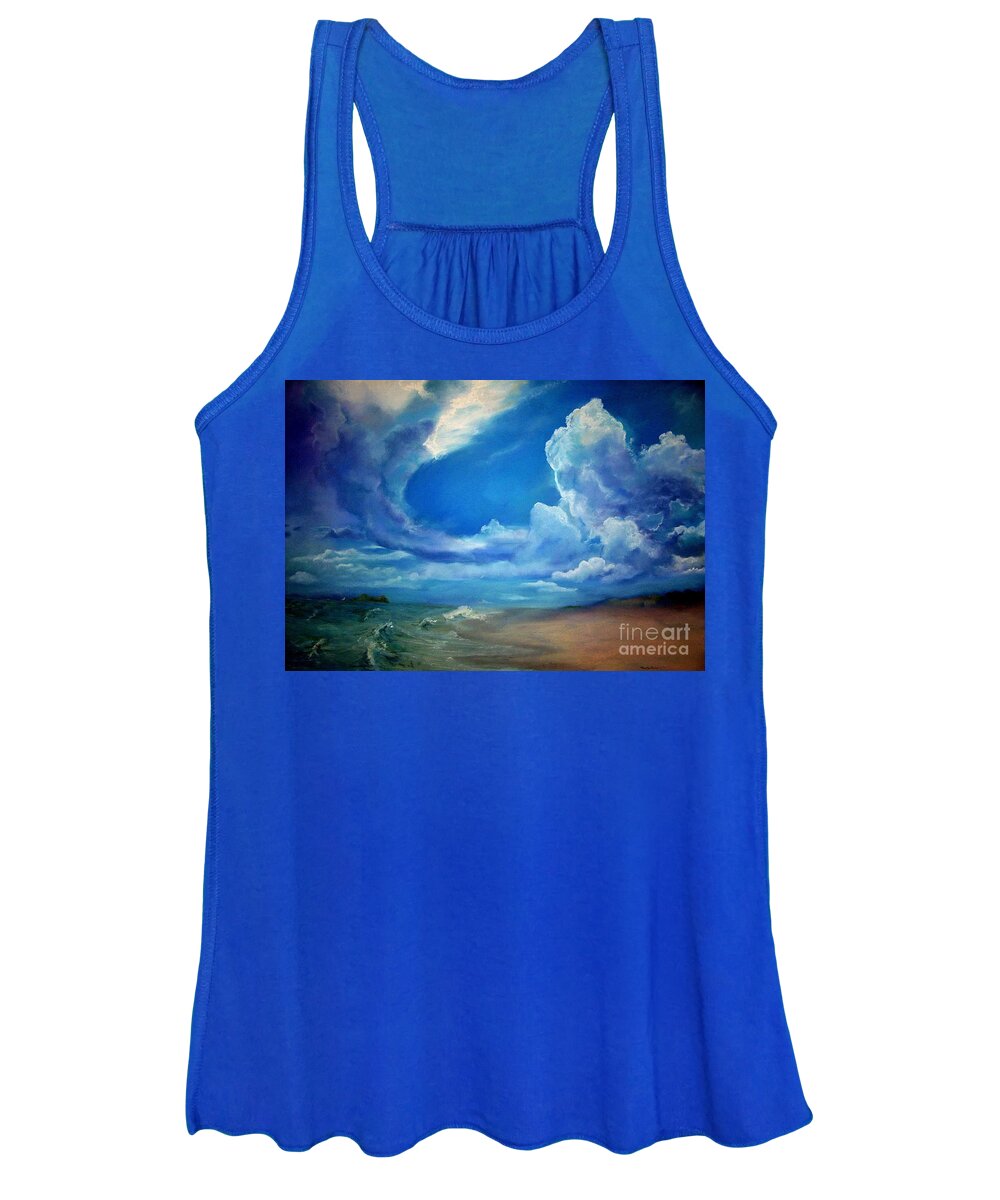 Beyond Women's Tank Top featuring the pastel Beyond by Robin Pedrero