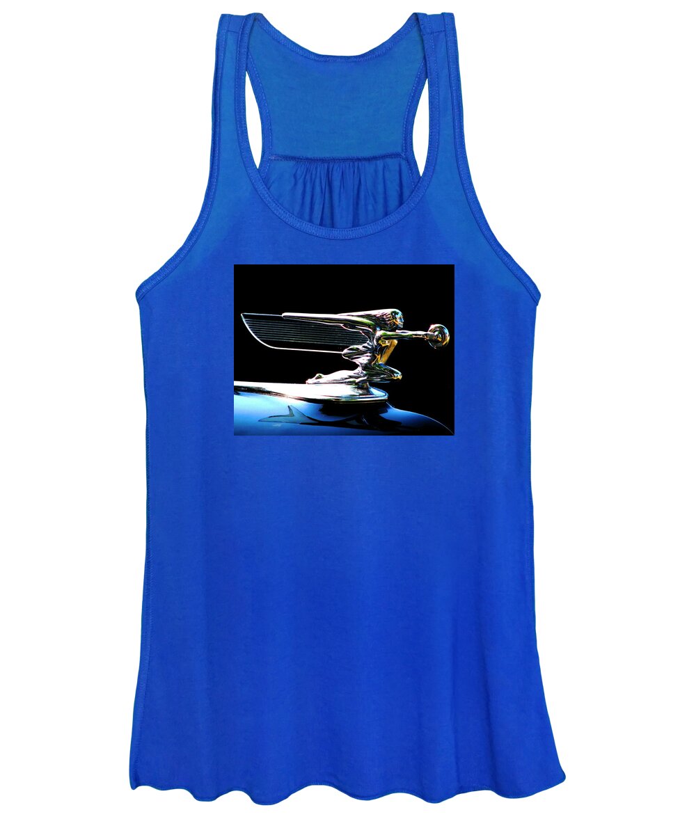 Goddess Of Speed Women's Tank Top featuring the photograph Goddess Of Speed by Angela Davies
