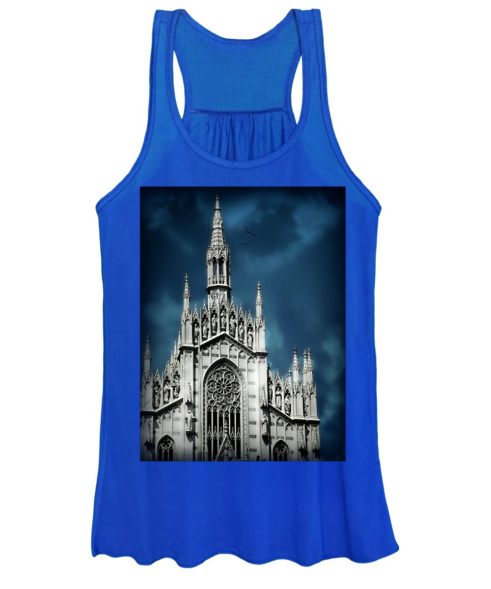 Rome Women's Tank Top featuring the photograph Museo Delle Anime Dei Defunti by Micki Findlay