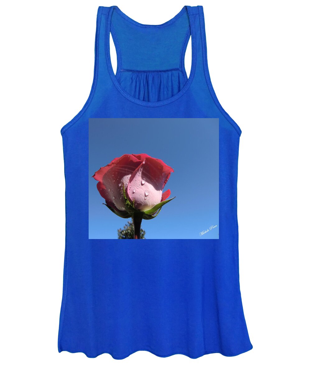 Rose Women's Tank Top featuring the photograph Excellence by Michele Penn