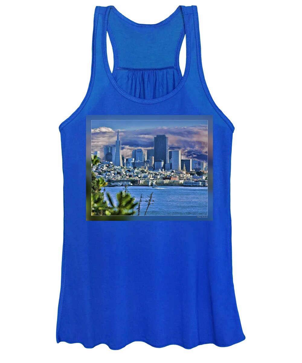 Art Photography Women's Tank Top featuring the photograph San Francisco From Alcatraz by Blake Richards