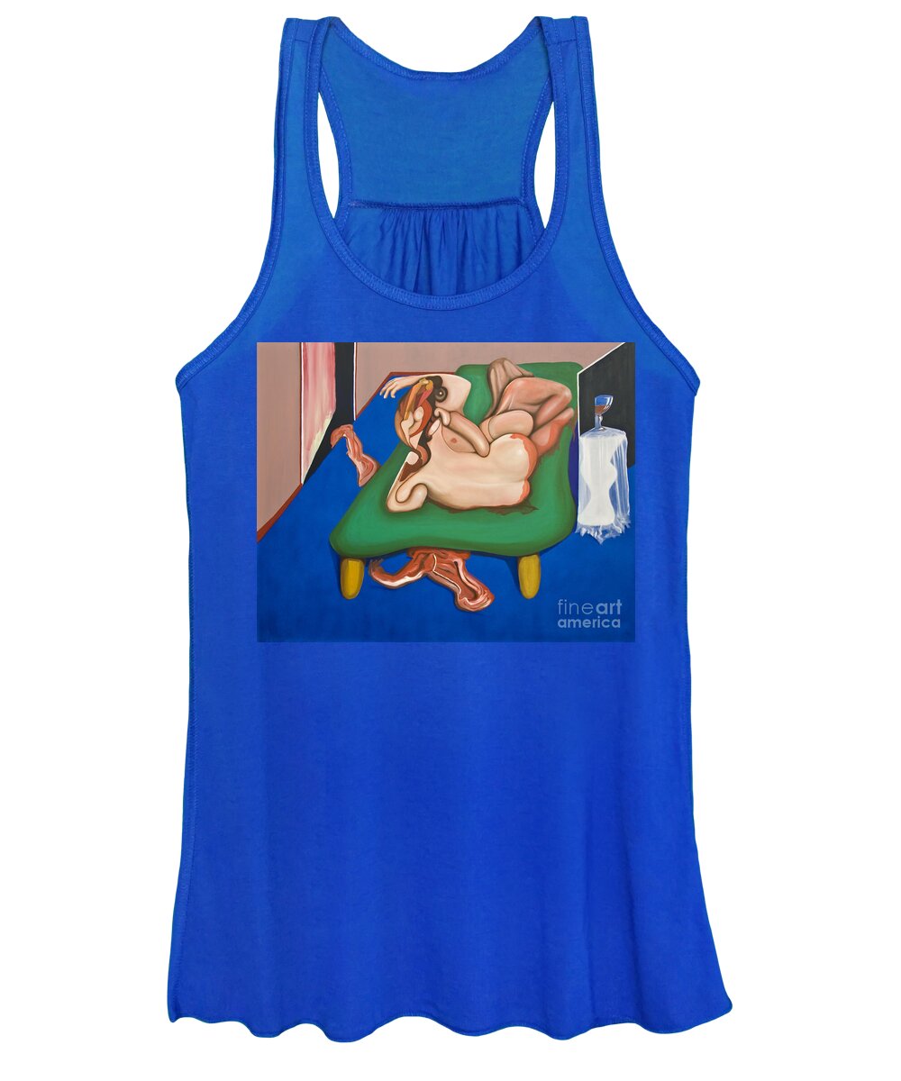Dali Women's Tank Top featuring the painting To Better Times by James Lavott