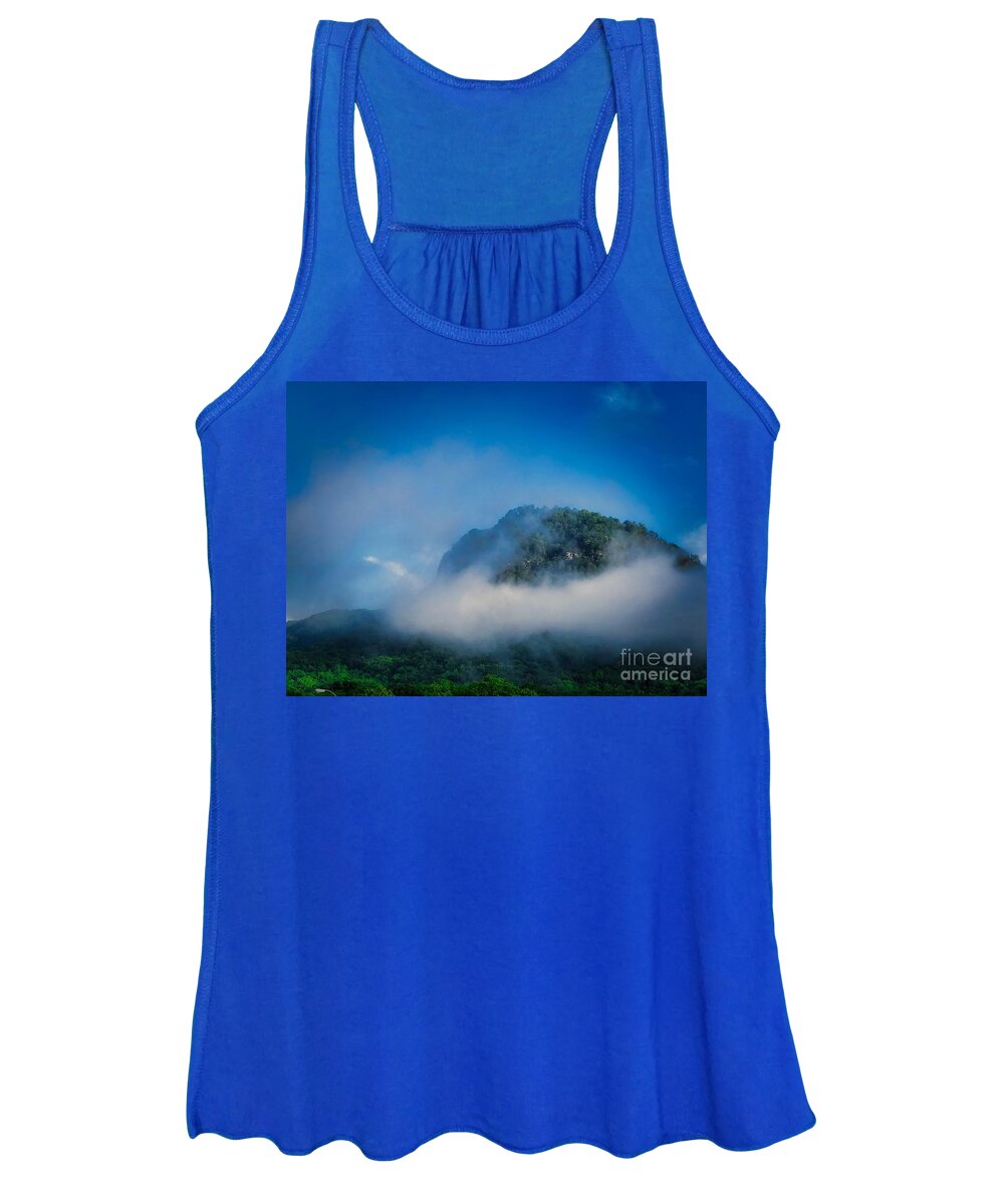 Lake Lure Women's Tank Top featuring the photograph Lake Lure #1 by Buddy Morrison