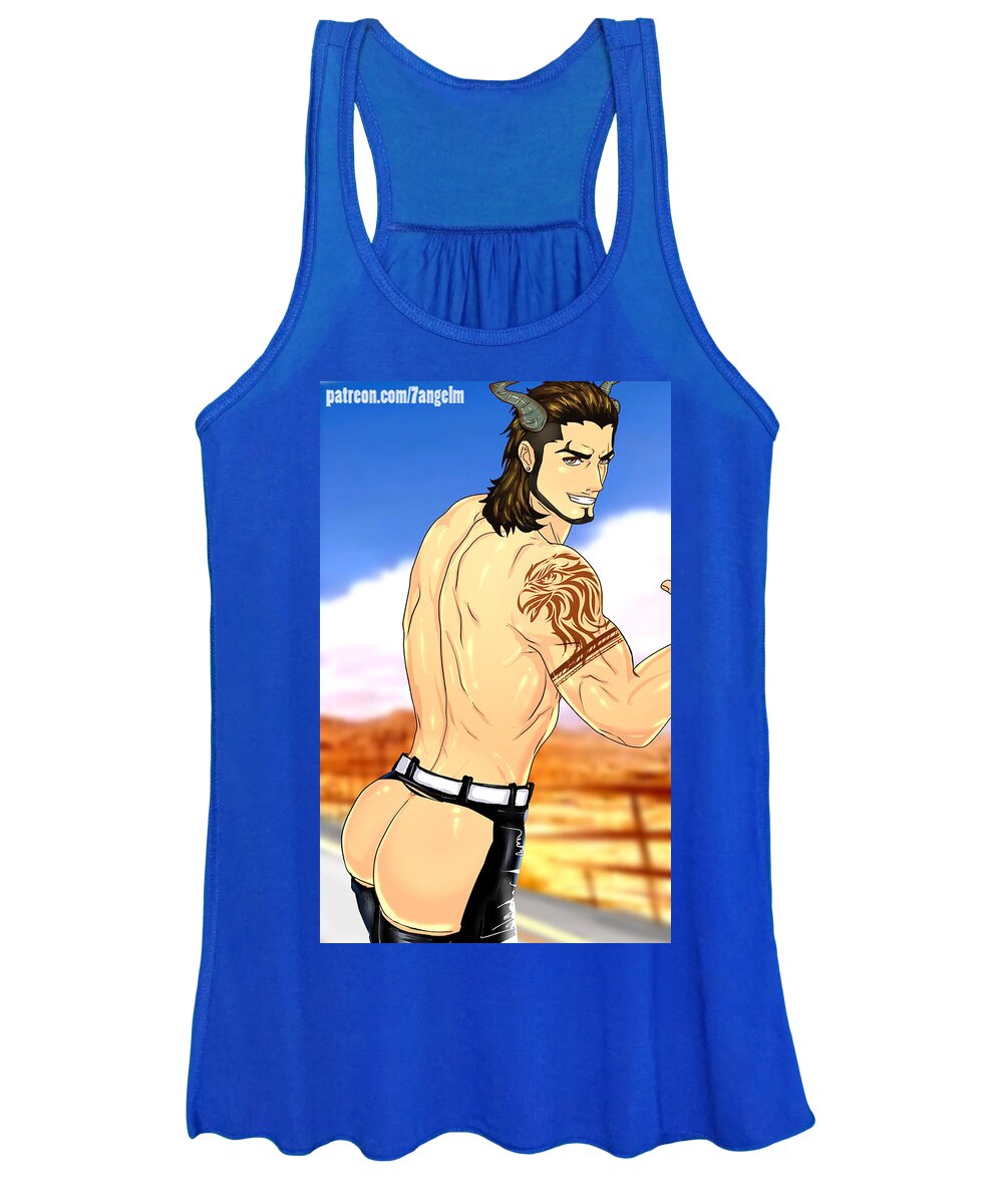 Anime Muscle Guys Boys Yaoi Male Characters Gay Art Gladiolus Women's Tank  Top by 7angelm - Fine Art America