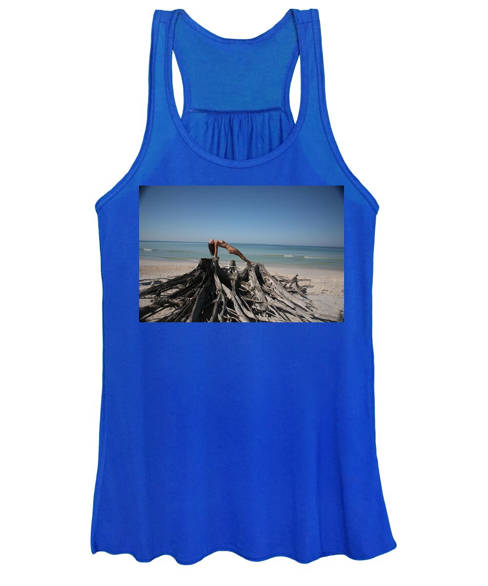 Www.naturesexoticbeauty.com Women's Tank Top featuring the photograph Beach nGirl by Lucky Cole