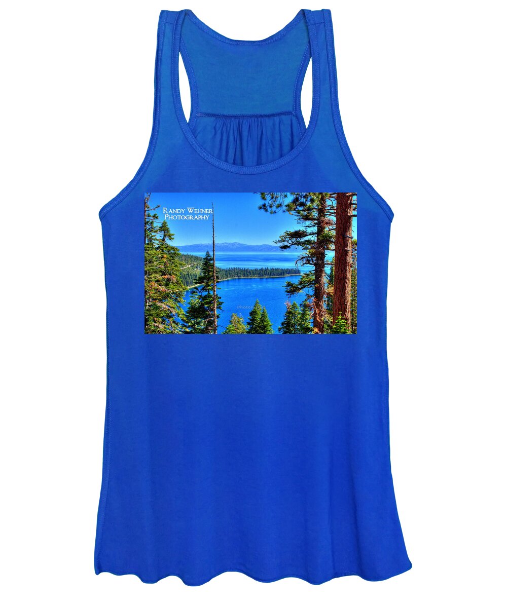 Emerald Bay Women's Tank Top featuring the photograph Emerald Bay by Randy Wehner