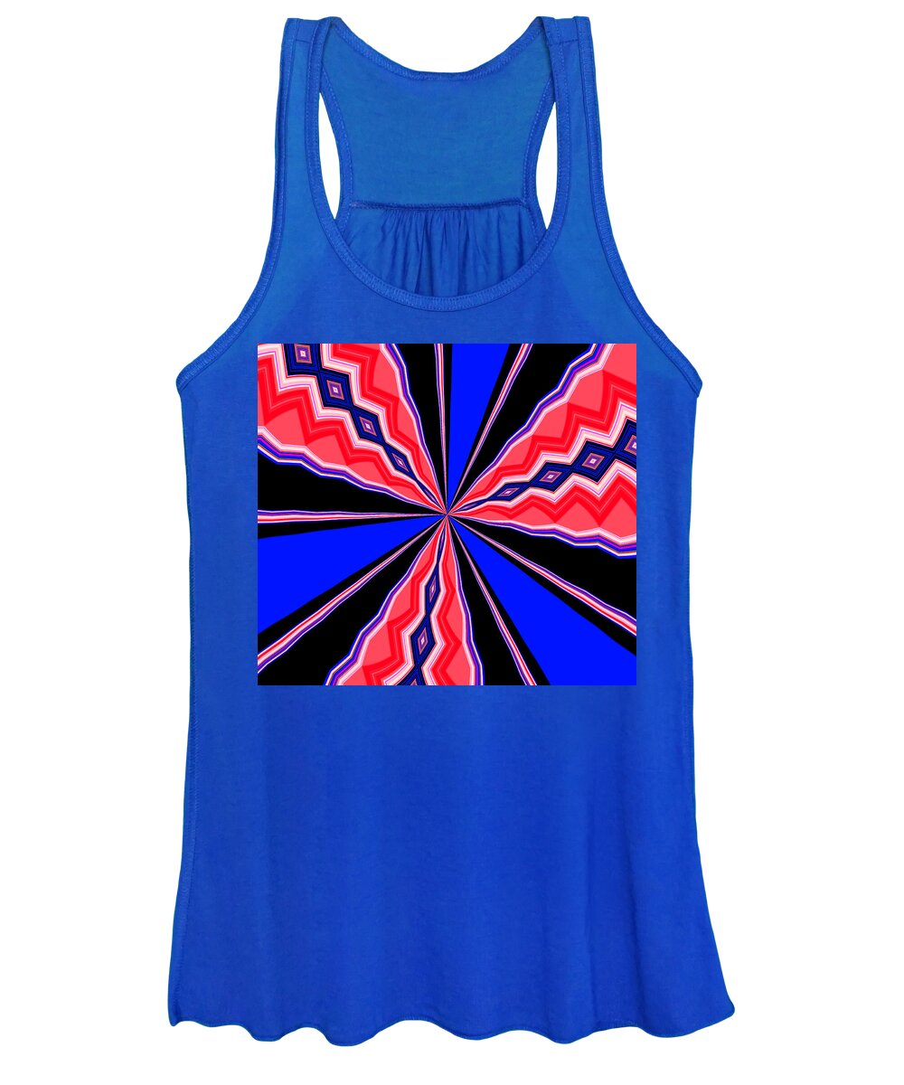 Flag Women's Tank Top featuring the photograph Flag Of The 6th Aerial Illusionist Regiment by James Stoshak