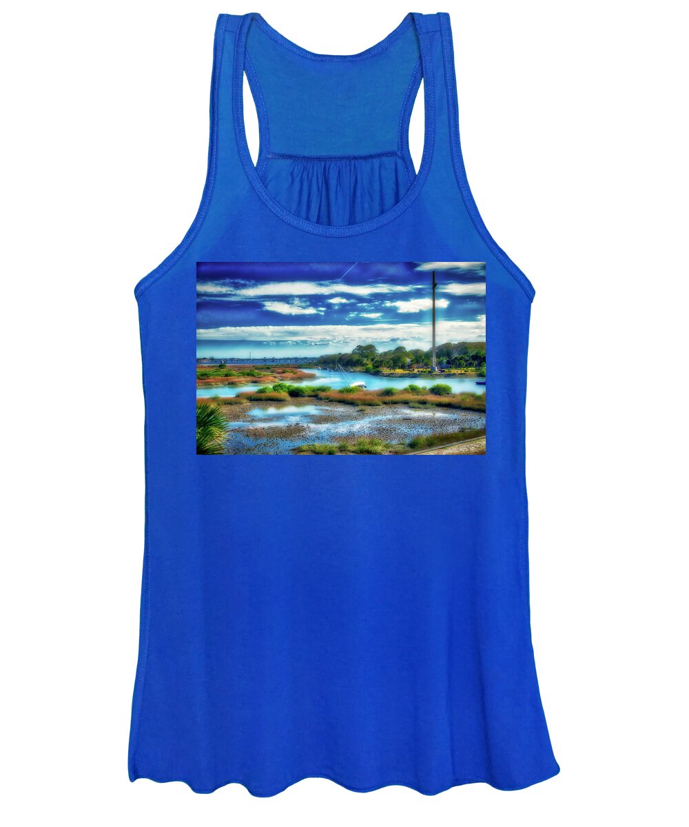 St Augustine Women's Tank Top featuring the photograph Great Cross by Joseph Desiderio