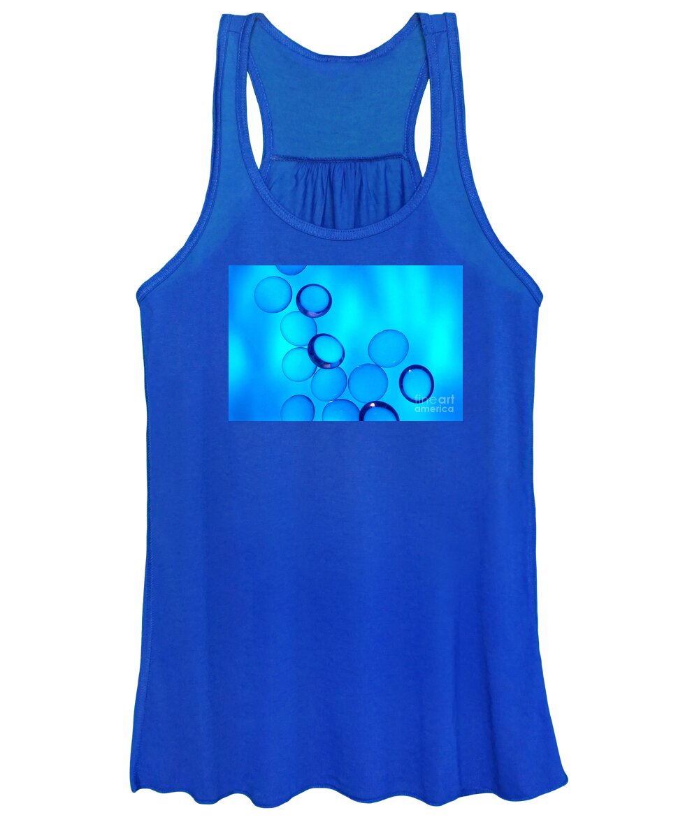 Art-deco Women's Tank Top featuring the photograph Illuminations 93 by Barbara Chase