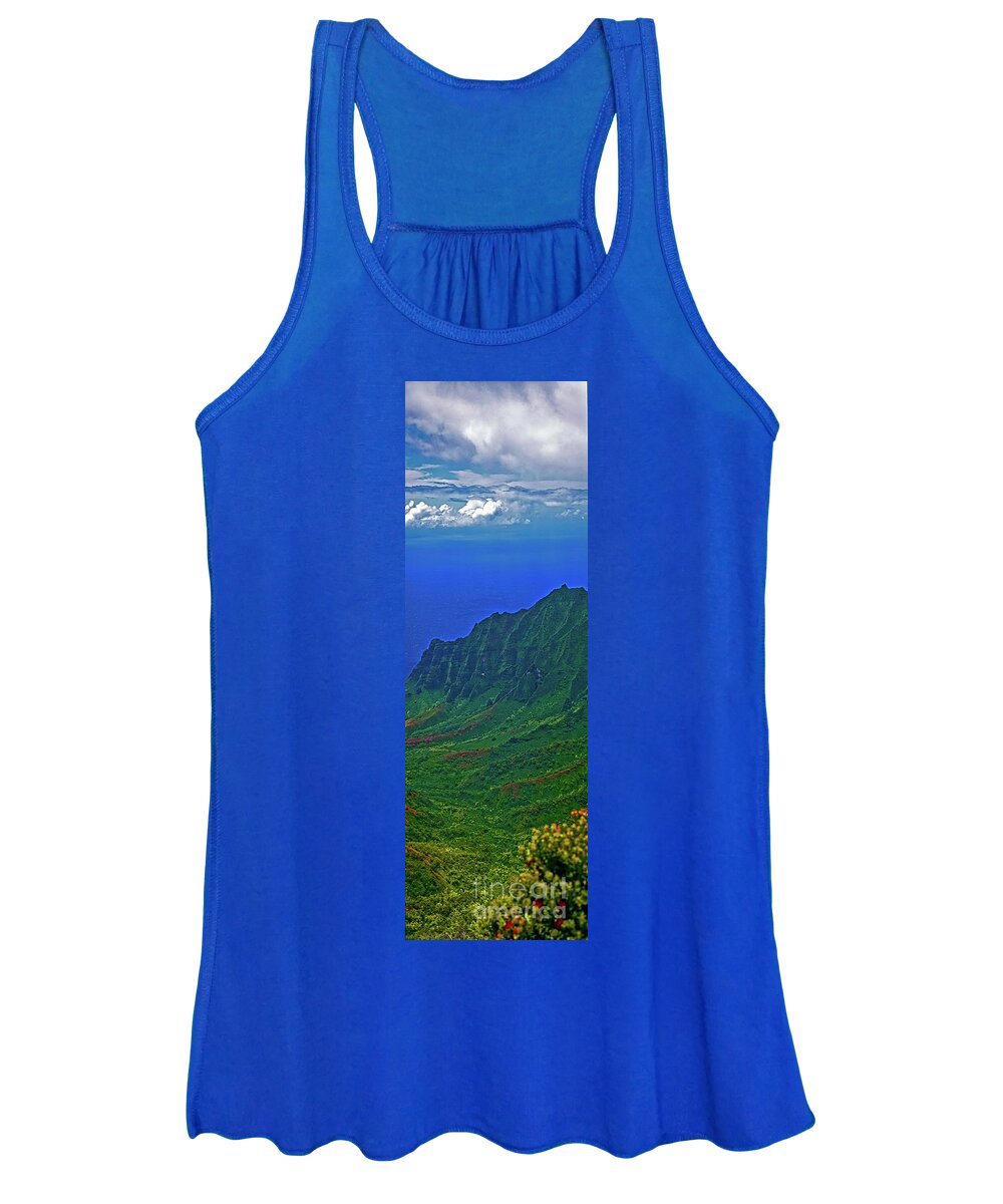 Napali Women's Tank Top featuring the photograph Kauai NaPALI COAST STATE WILDERNESS PARK by Tom Jelen