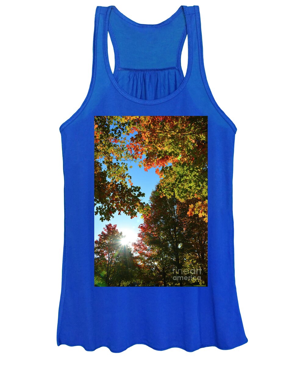 Robyn King Women's Tank Top featuring the photograph Leaves of Change by Robyn King