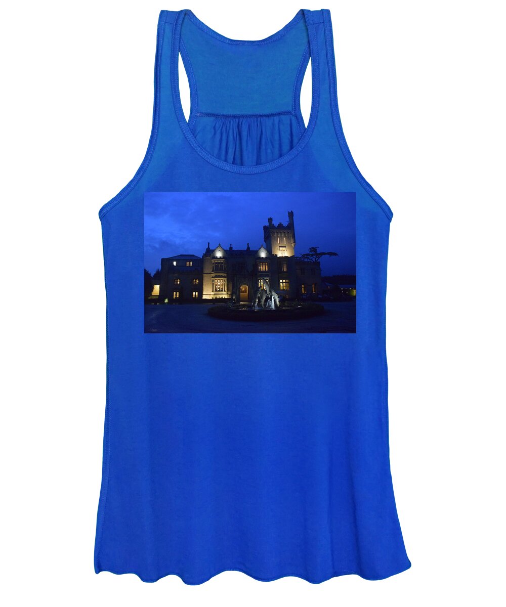 Ireland Women's Tank Top featuring the photograph Lough Eske Castle by Curtis Krusie