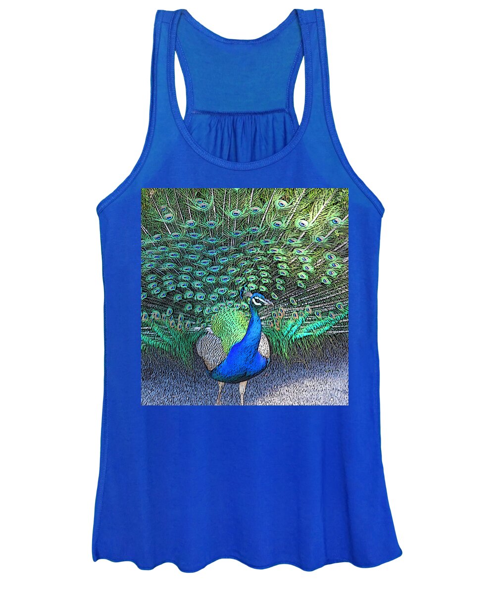 Bird Women's Tank Top featuring the photograph Lovely to Look At by Joyce Creswell