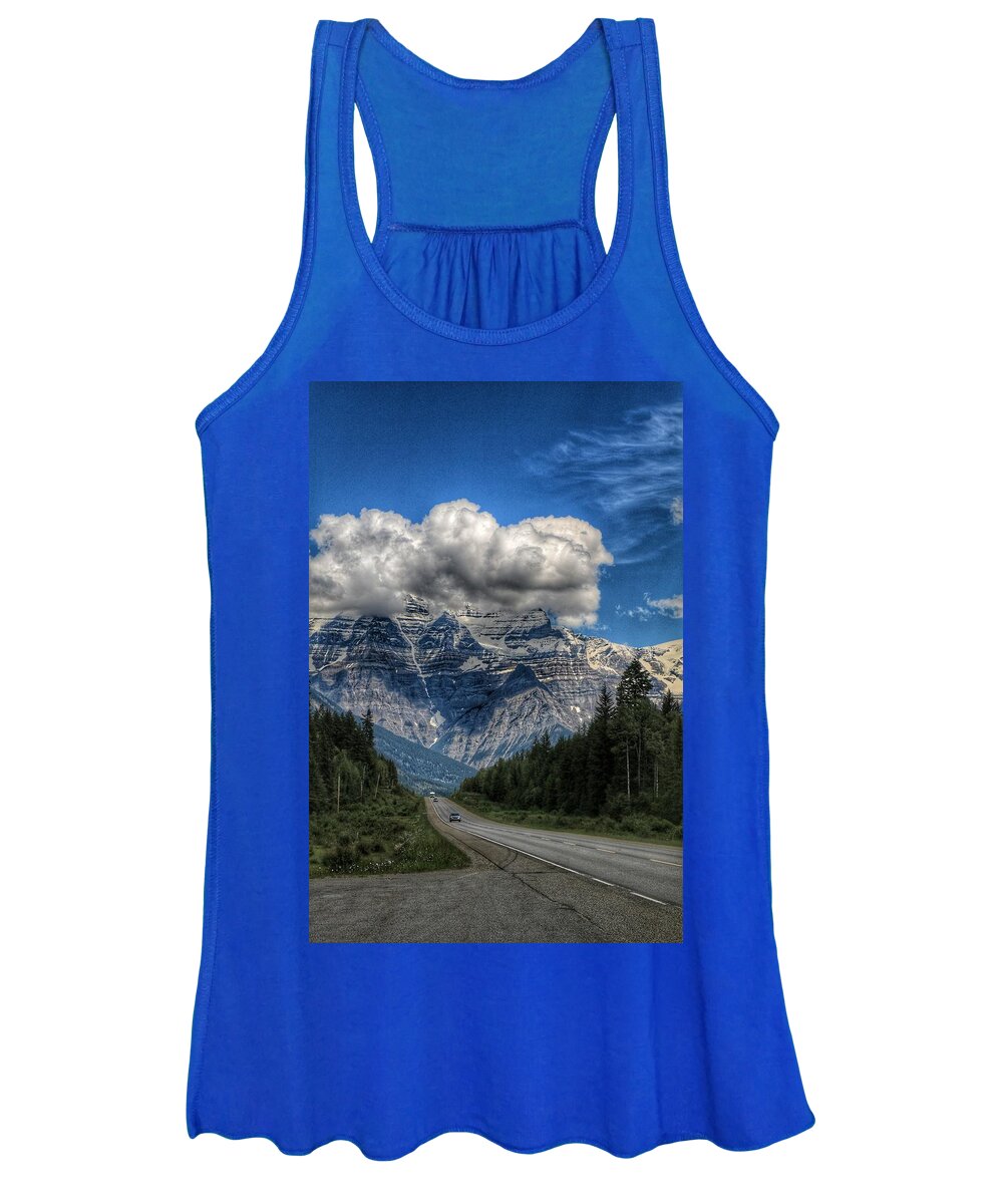Canada Women's Tank Top featuring the photograph Mount Robson by Ross Kestin