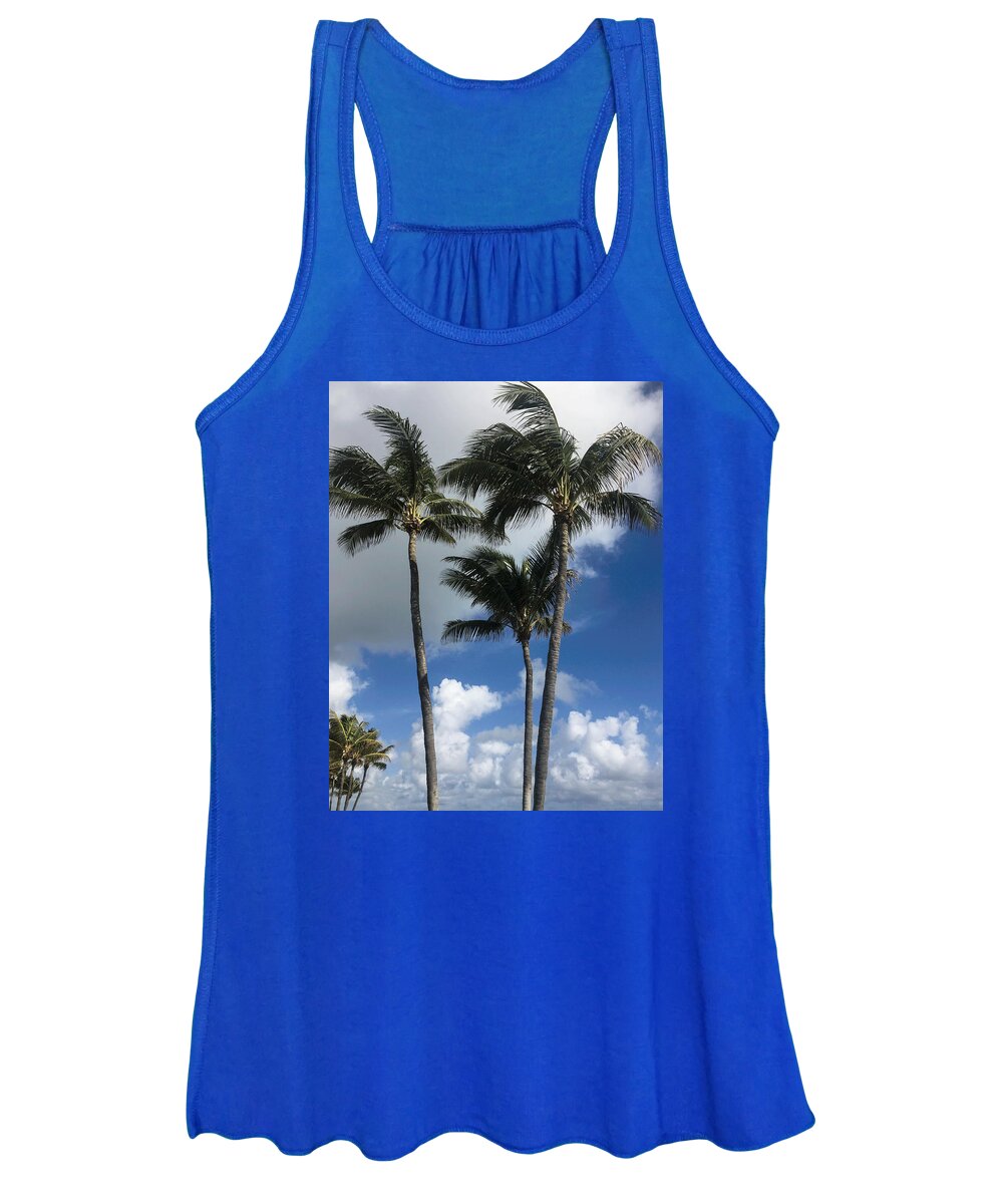 Palm Women's Tank Top featuring the photograph Palm by Arlene Carmel