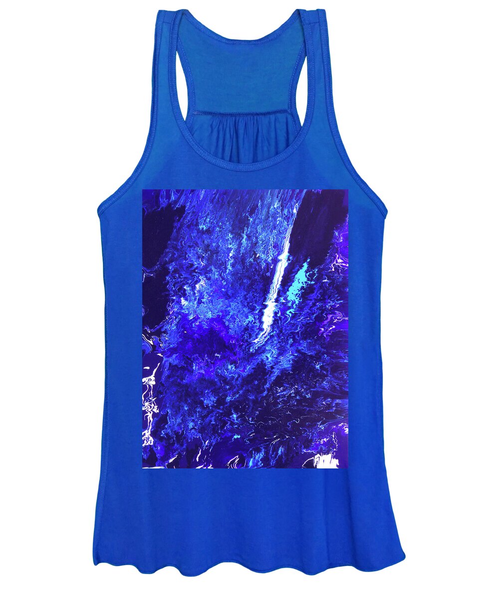 Fusionart Women's Tank Top featuring the painting Plunge by Ralph White