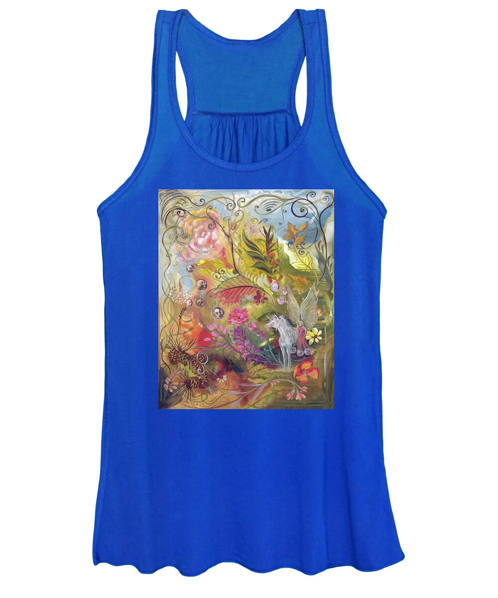 Possession Women's Tank Top featuring the painting Possession by Sheri Jo Posselt