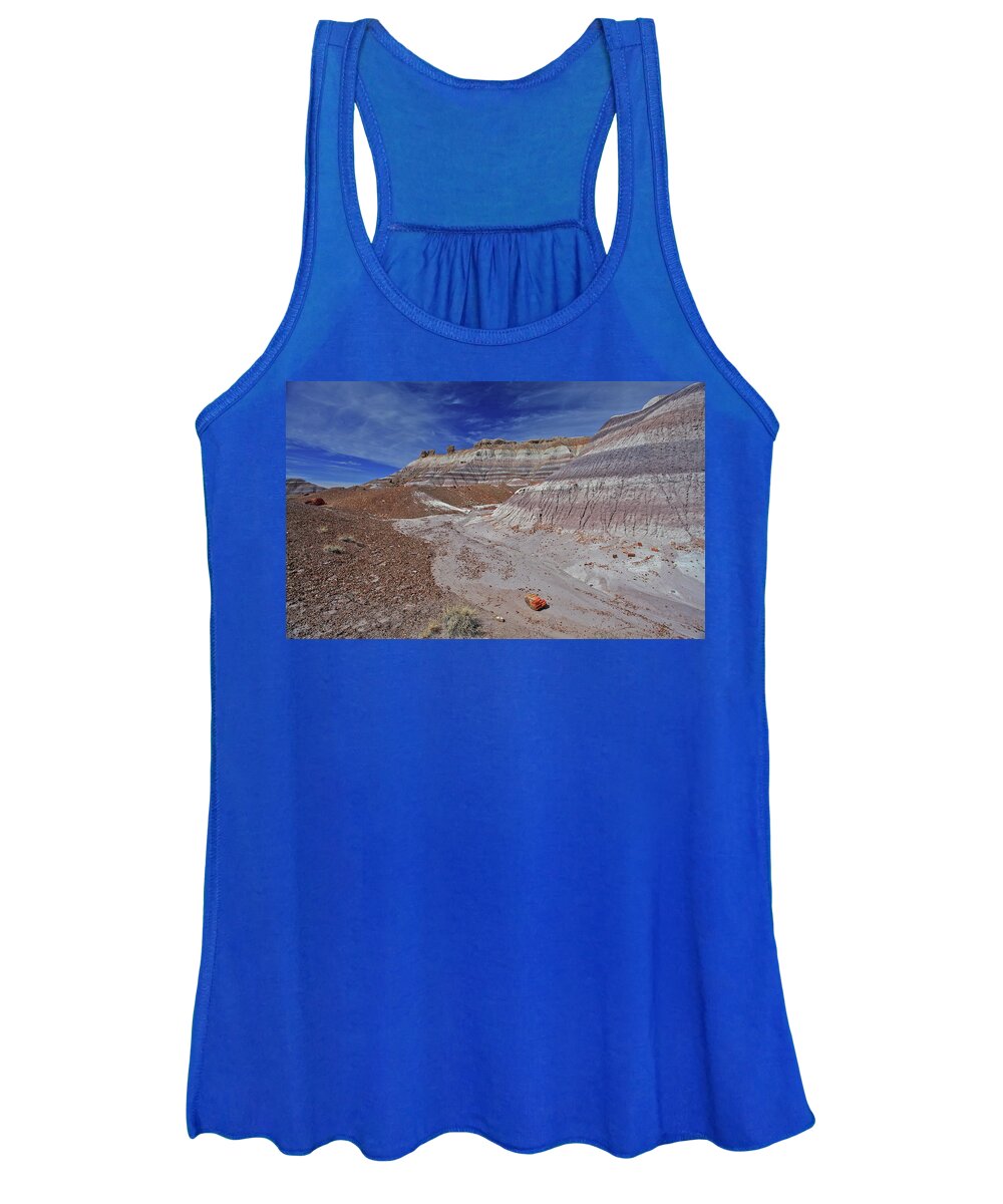 Arizona Women's Tank Top featuring the photograph Scattered Fragments by Gary Kaylor