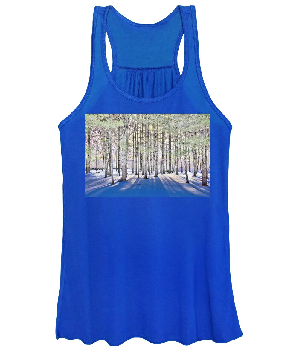 Treescape Women's Tank Top featuring the photograph Shadowfax by Jeff Cooper