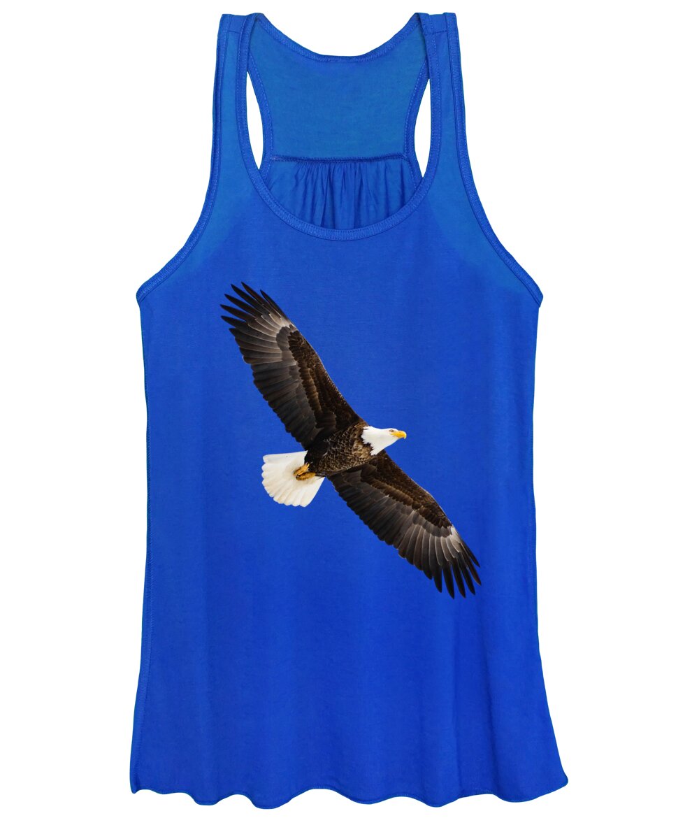 Soaring Eagle Women's Tank Top featuring the photograph Soaring Eagle by Greg Norrell