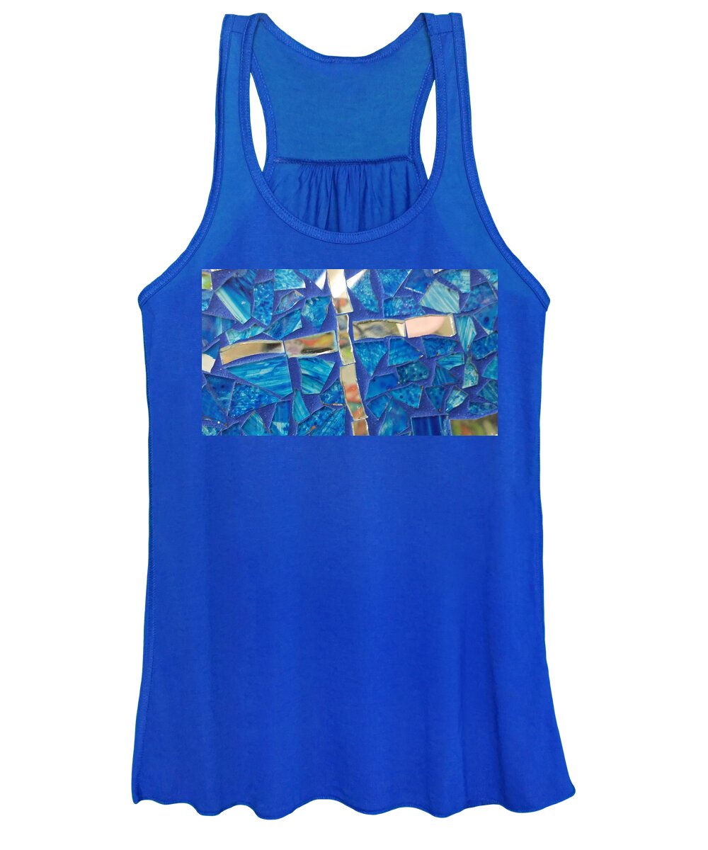  Abstract Reality Digital Imaging. Women's Tank Top featuring the photograph Texture #22 by Scott S Baker
