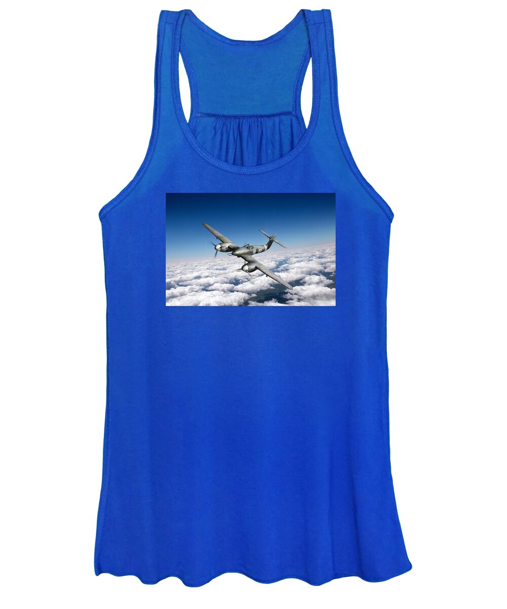 137 Squadron Women's Tank Top featuring the photograph Westland Whirlwind portrait by Gary Eason