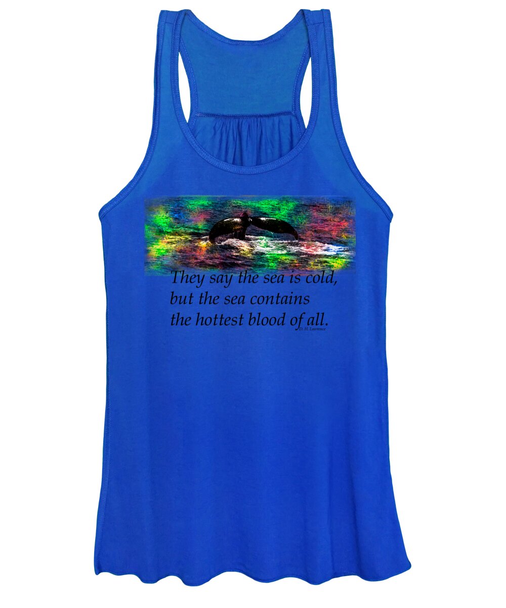 Salem Massachusetts Women's Tank Top featuring the digital art The hottest blood of all by Jeff Folger