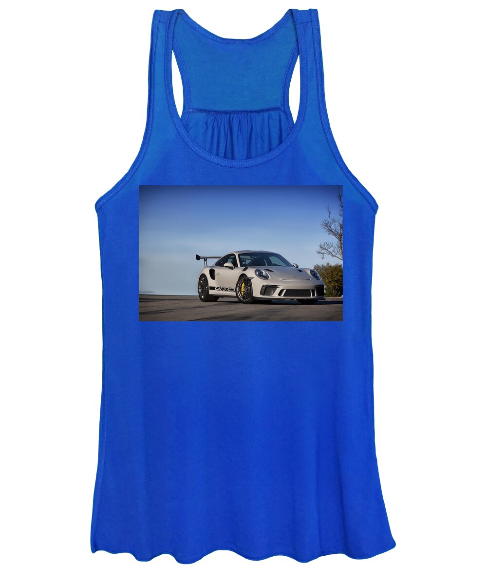 Cars Women's Tank Top featuring the photograph #Porsche 911 #GT3RS #Print #15 by ItzKirb Photography