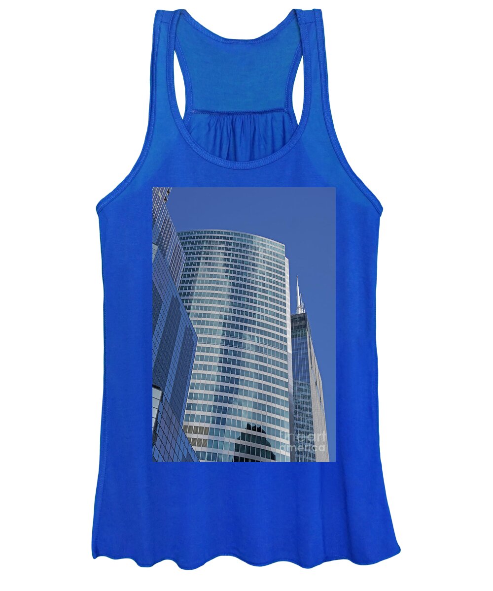 Chicago Women's Tank Top featuring the photograph Everywhere Windows by Ann Horn
