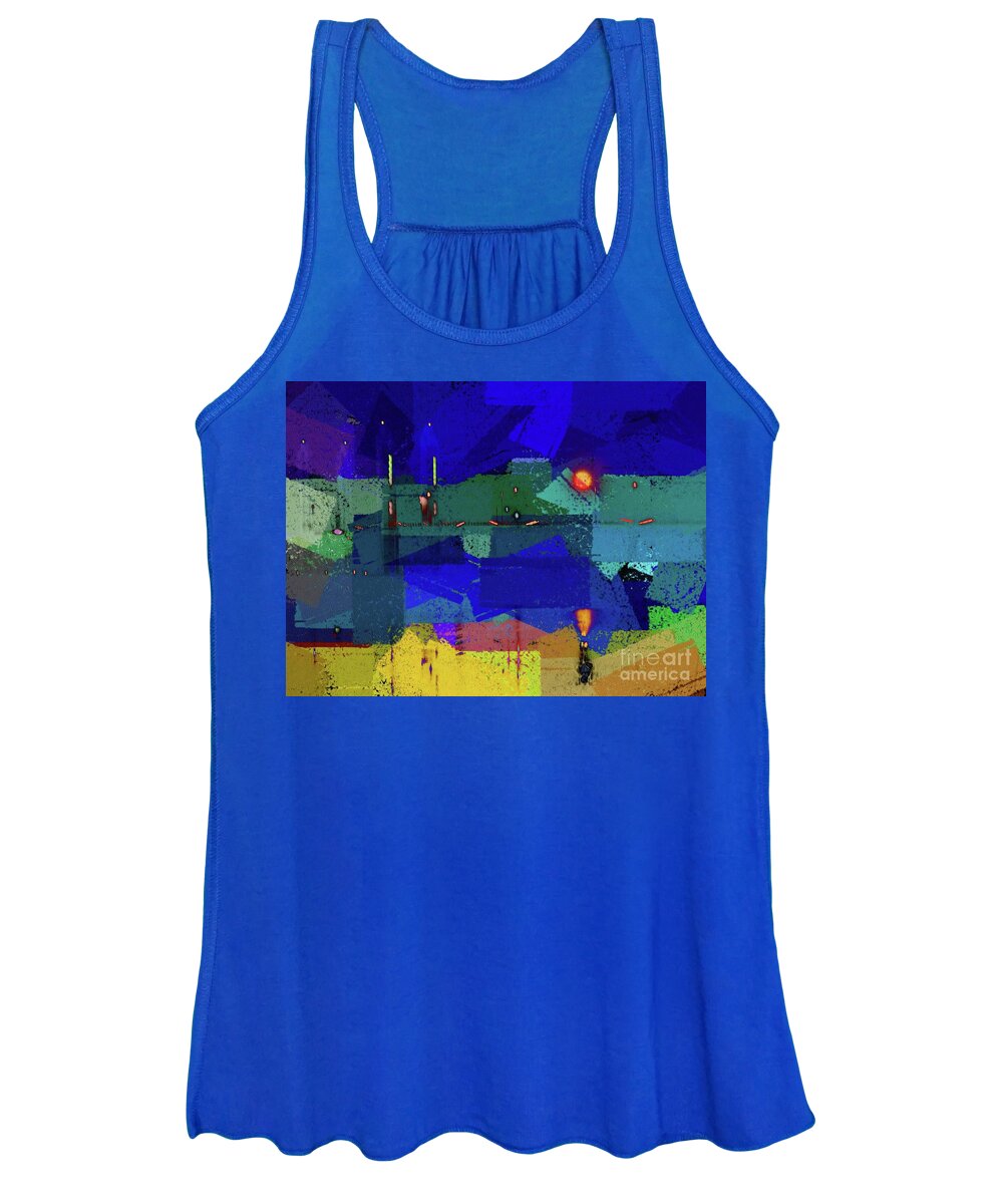 Abstract Women's Tank Top featuring the photograph Abstract View by Marcia Lee Jones