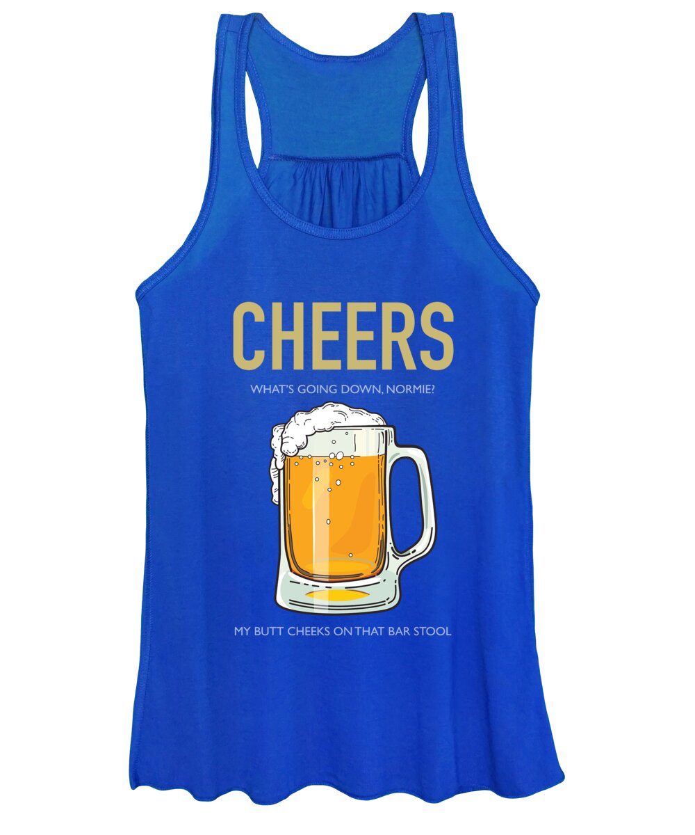 Movie Poster Women's Tank Top featuring the digital art Cheers - Alternative Movie Poster by Movie Poster Boy