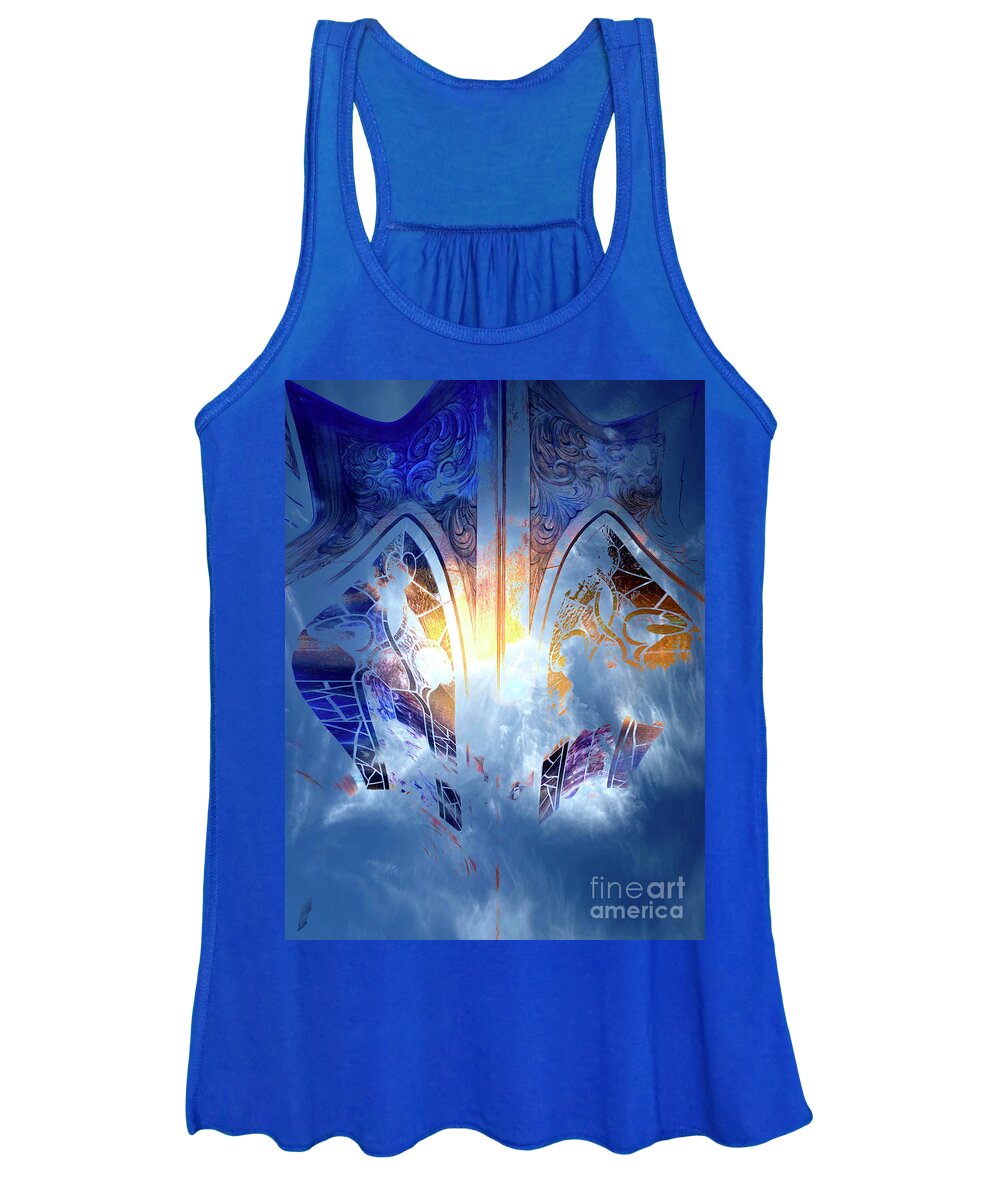 Heavenly Women's Tank Top featuring the photograph Heaven's Gate by Katherine Erickson