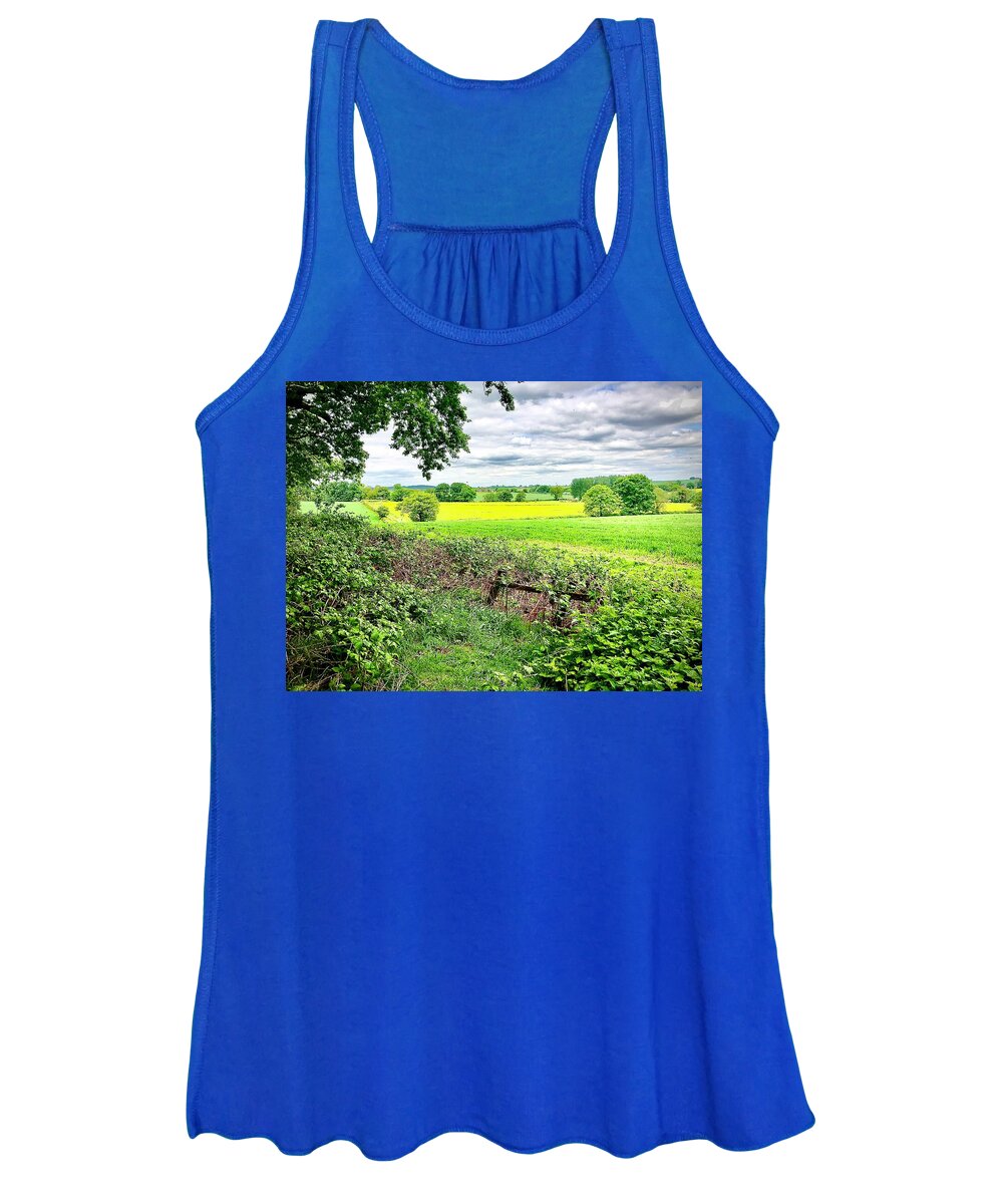 Fields Women's Tank Top featuring the photograph Northamptonshire by Gordon James