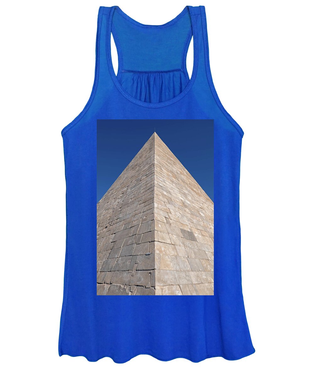 Rome Women's Tank Top featuring the photograph Pyramid of Cestius by Artur Bogacki